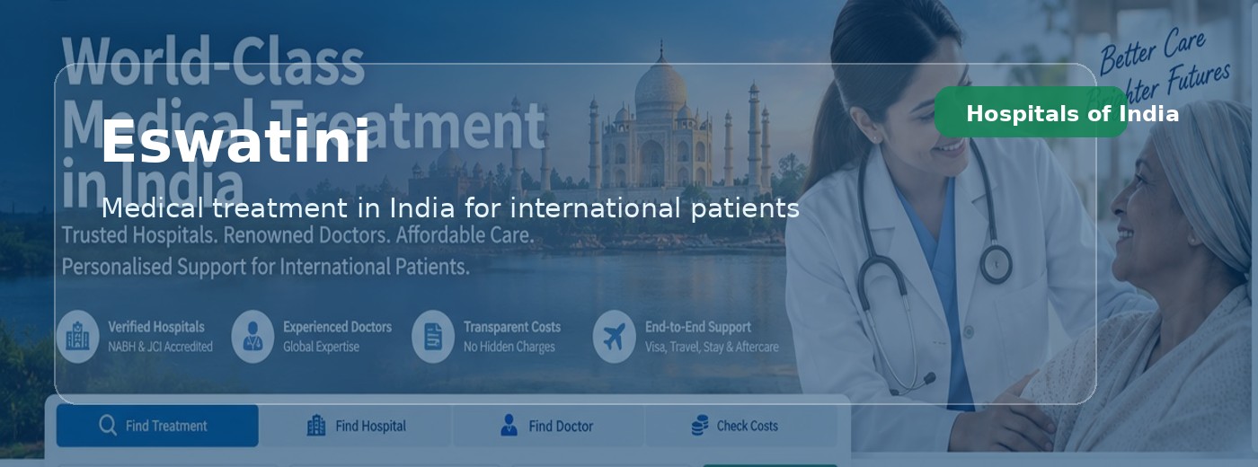 Eswatini Patients | Hospitals of India