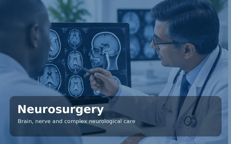 Brain tumour surgery